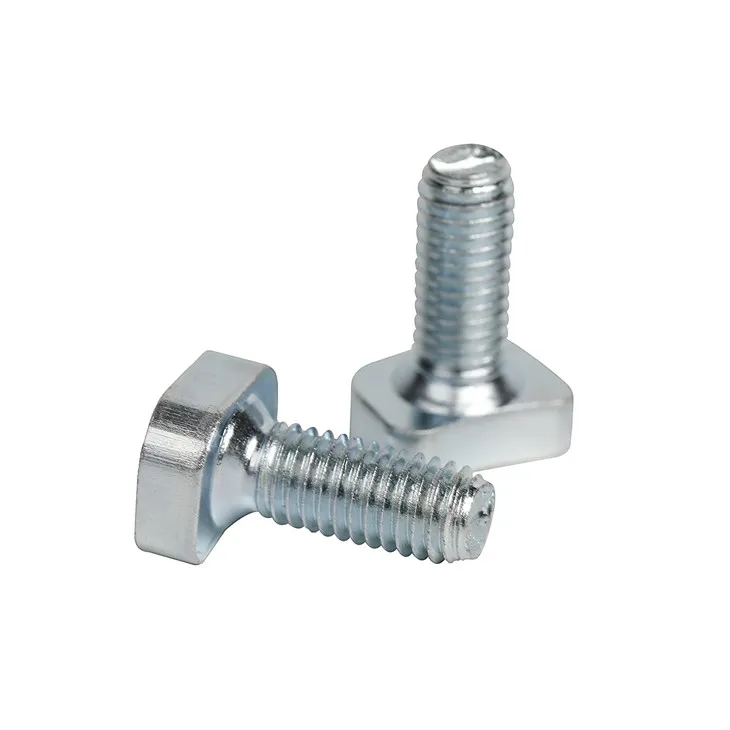 Steel T fòm mato tèt T-boulon